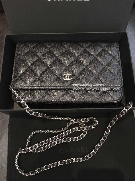 chanel caviar wallet on a chain|Shop Chanel Wallets on Chain .